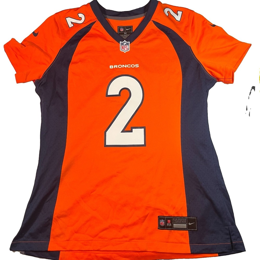 NEW Denver Broncos Patrick Surtain 2 Nike Football Jersey Womens Medium Orange